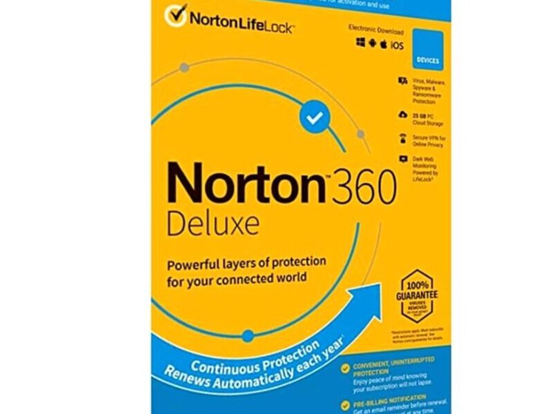 Norton Security 360 3 User Deluxe Guatemala