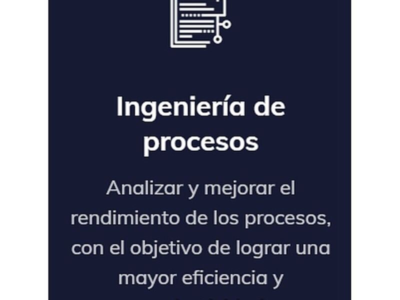Ingeniería procesos Guatemala