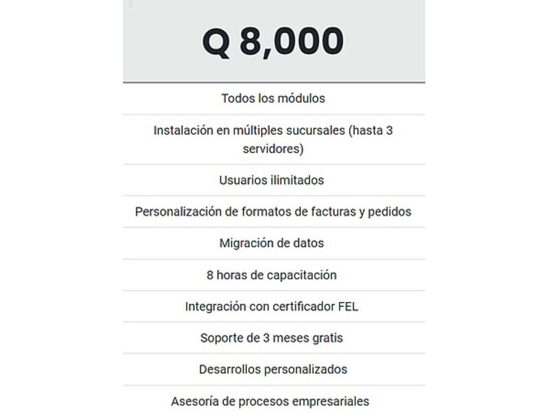 MAS ERP Empresarial Guatemala