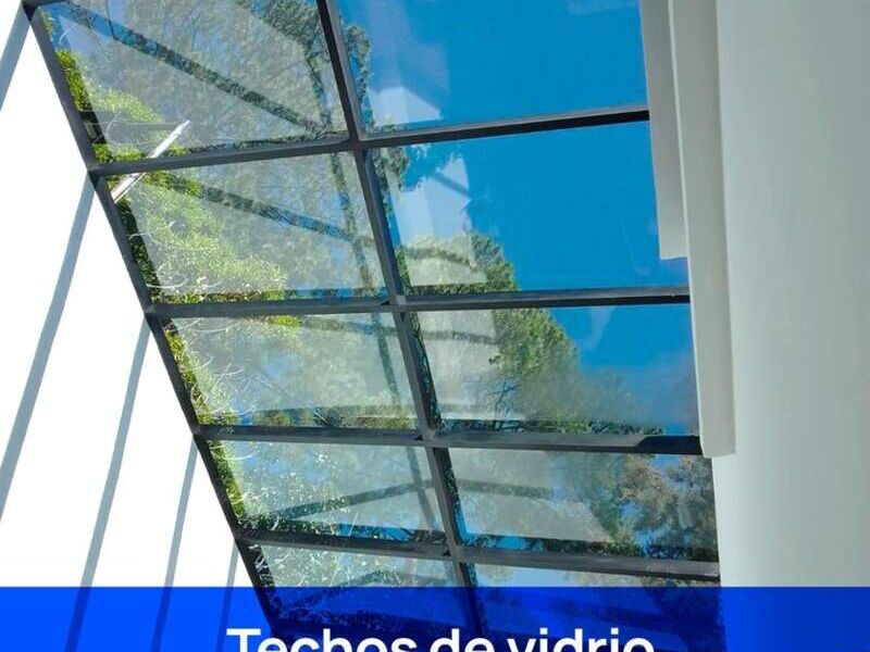 techos de vidrio Aluminio Guatemala