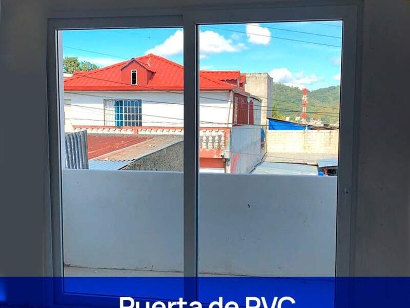 puerta de pvc Aluminio Guatemala