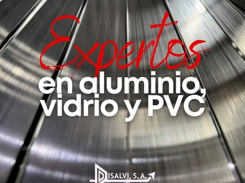 vidrio pvc DISALVI guatemala