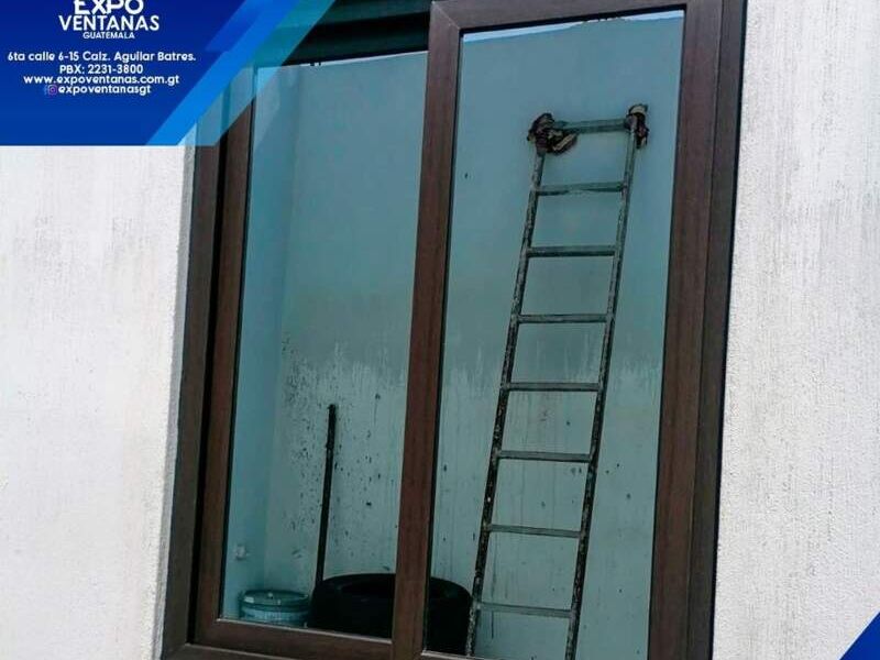 ventana de madera Expoventanas Guatemala