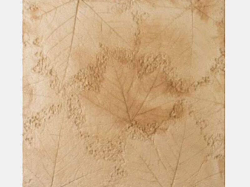 Baldosa Hojas Beige Claro Guatemala