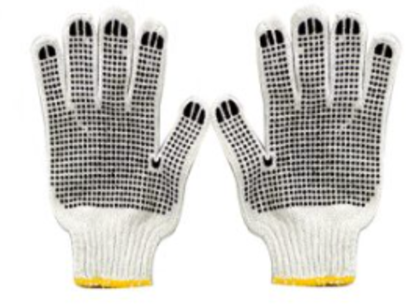 Guantes con puntos PVC Villa Nueva