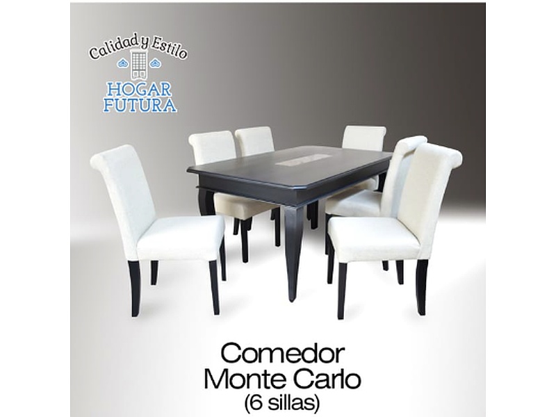 Comedor Monte Carlo (6 sillas)