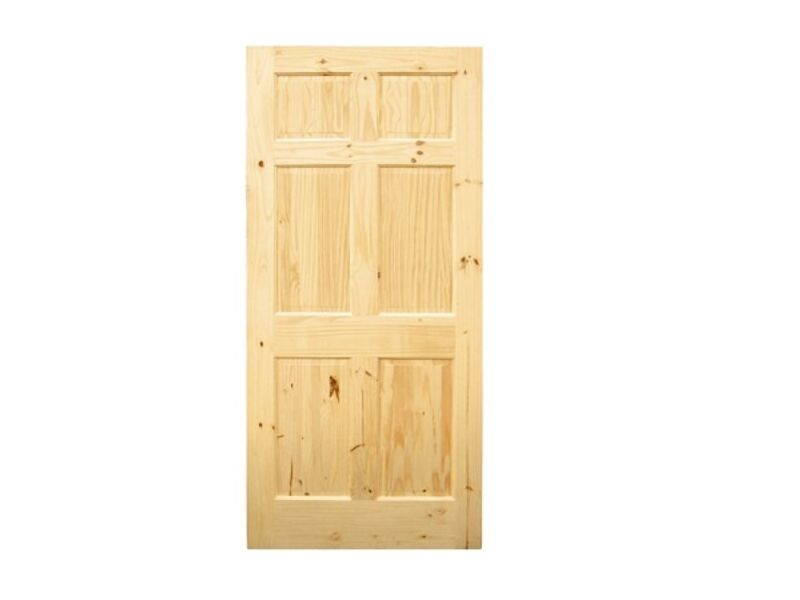 PUERTA HDF COLONIAL BLANCO 0.85X2.07M