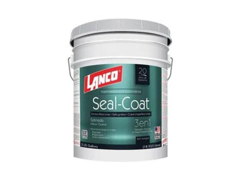 PINTURA ACRILICA SEAL COAT SATIN DEEP LANCO