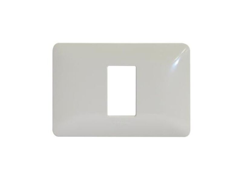 PLACA MATIX 1 MODULO BLANCA