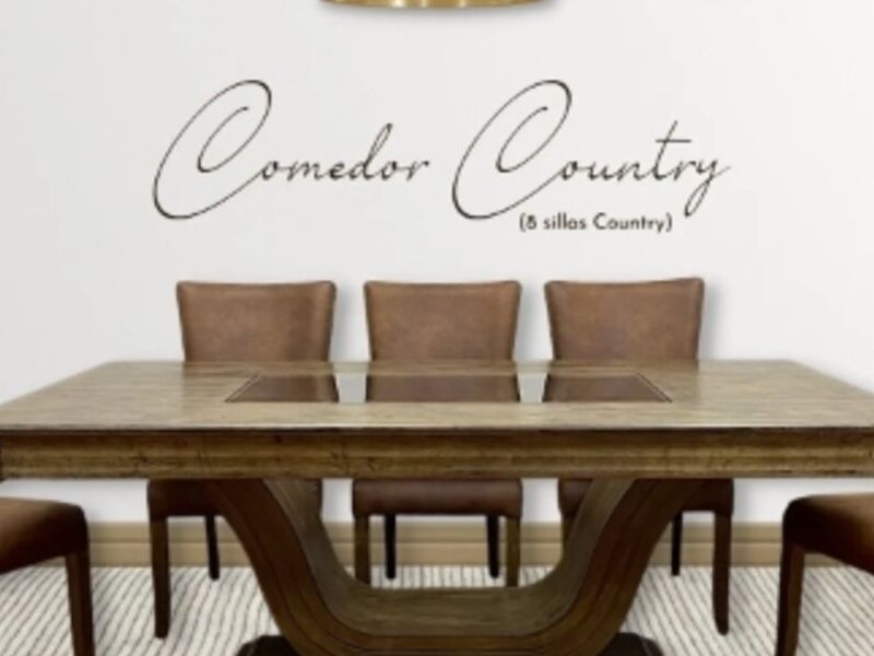 Juego de comedor Country en ciudad guatemala