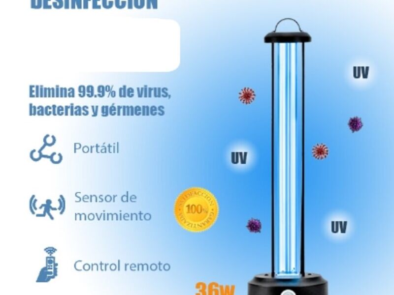 Lámpara UV germicida - ciudad guatemala