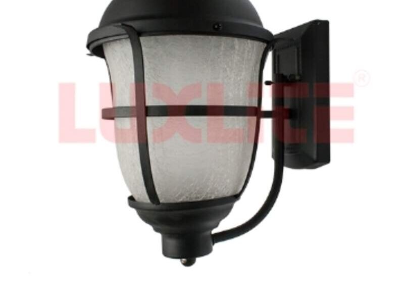 FAROL PARED 1X75W NEGRO - guatemala