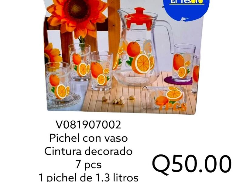 Pinchel con 6 vasos  Guatemala