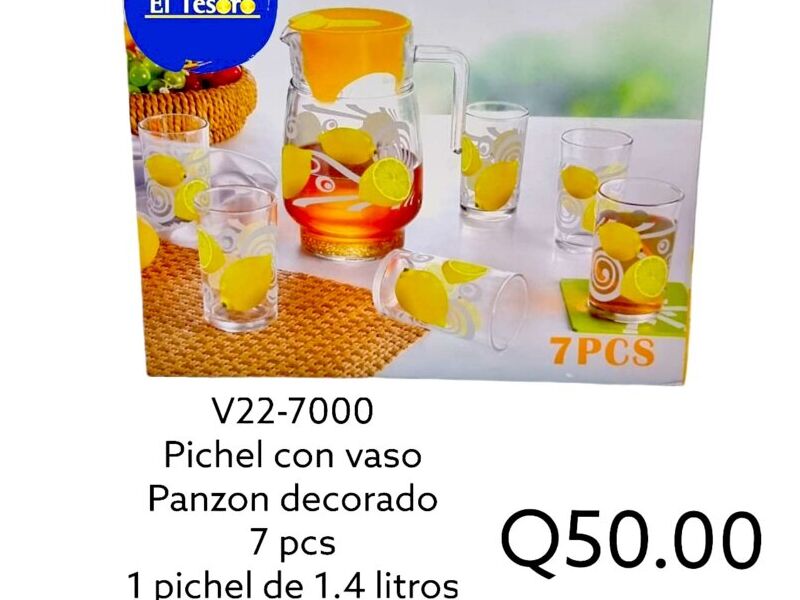 Pinchel de 1.4 lts con vasos  Guatemala