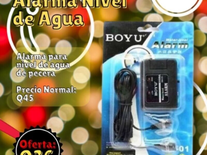 Alarma de nivel de agua en guatemala