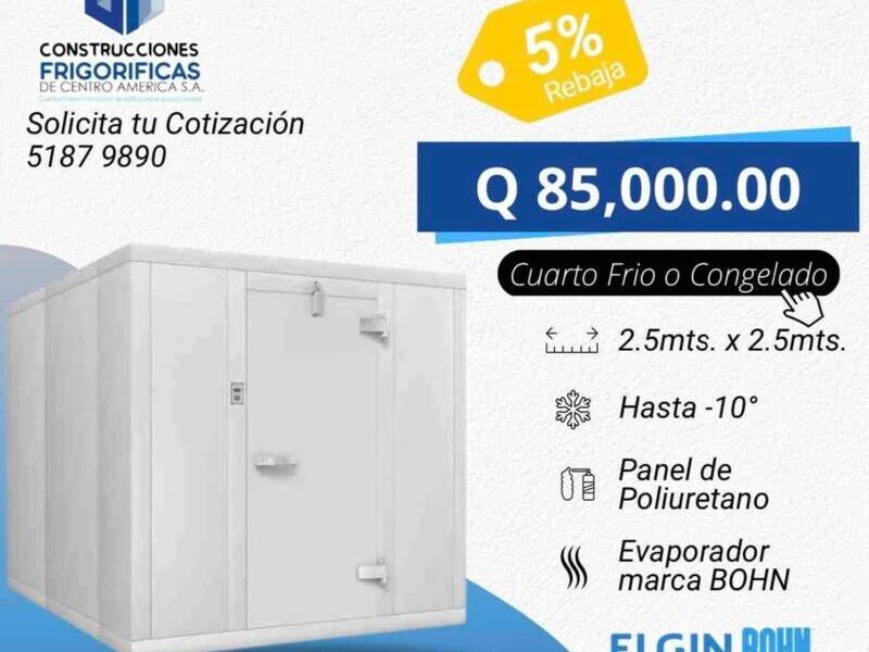 Cuarto refrigerado Guatemala Construfrigus