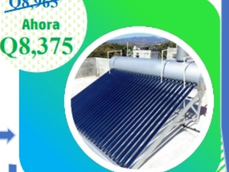 calentador solar A GRAVEDAD DE 240LTS 