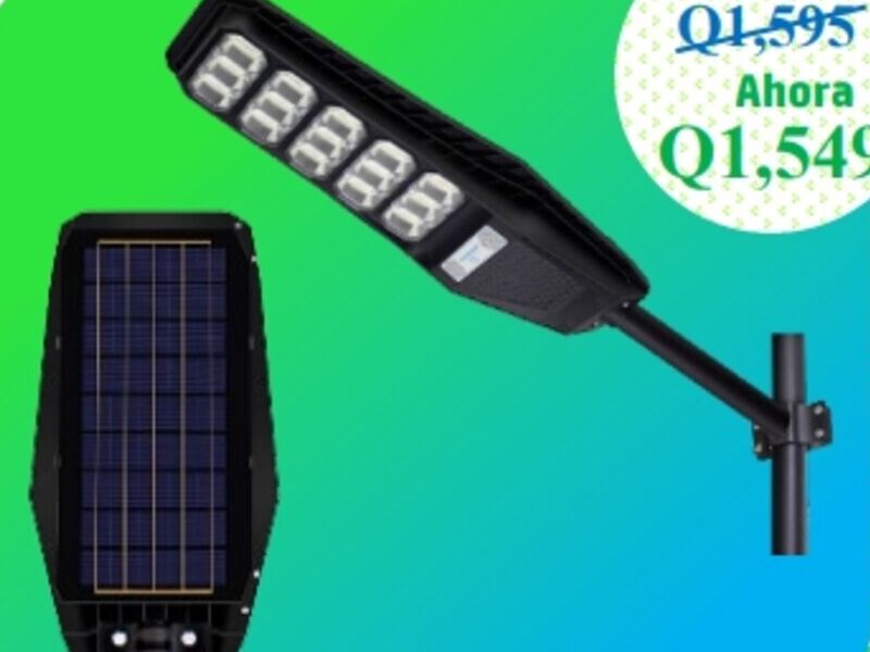 LÁMPARA SOLAR 300W en guatemala