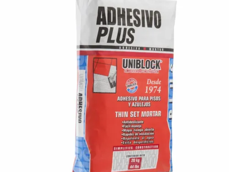 Adhesivo Uniblock Plus Villa Nueva