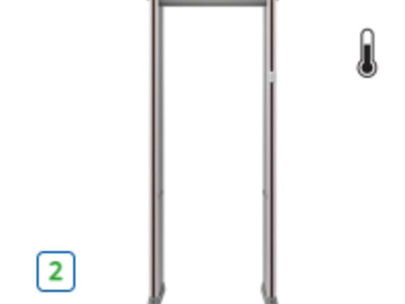 Detector de metal y temperatura Guatemala