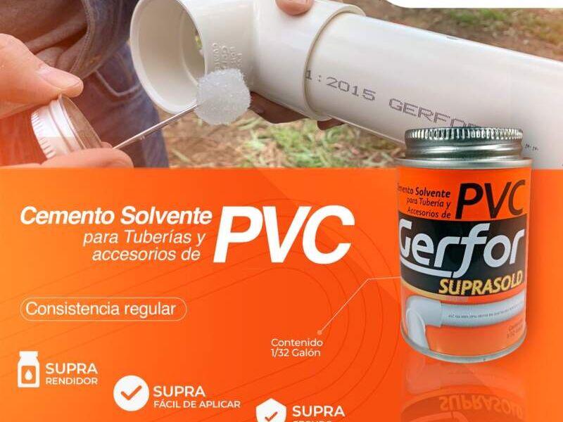 Cemento Solvente PVC Guatemala