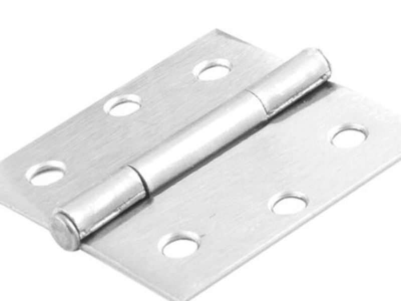 BISAGRA CUADRADA 2"x2" CROMO MATE