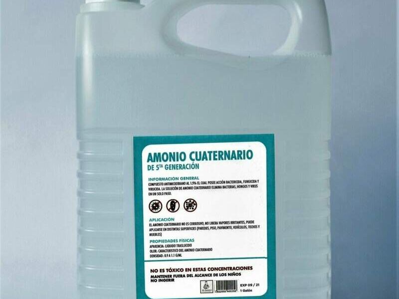 Amonio cuaternario al 1.5% Guatemala