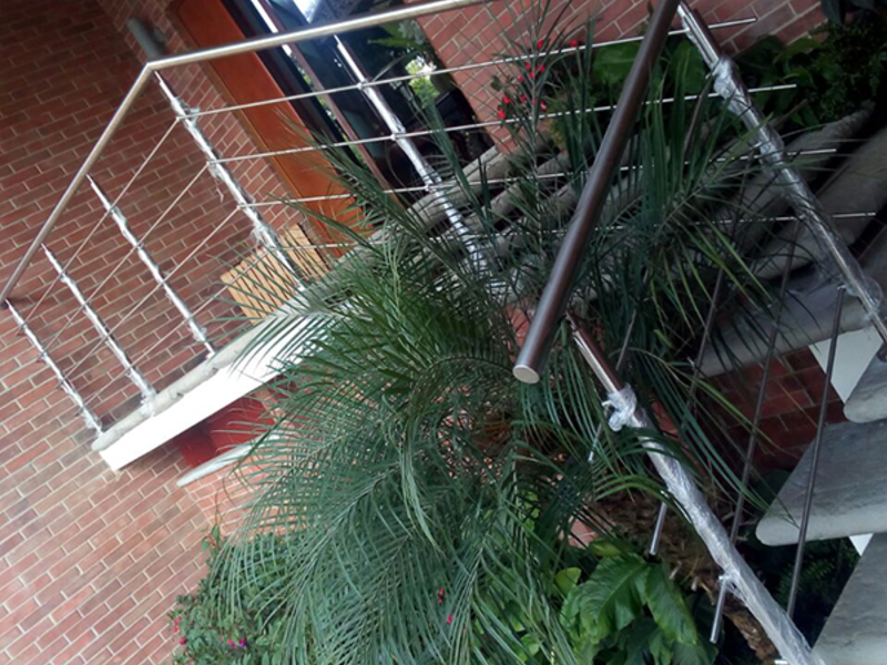 Pasamanos de Aluminio San Pedro Carchá