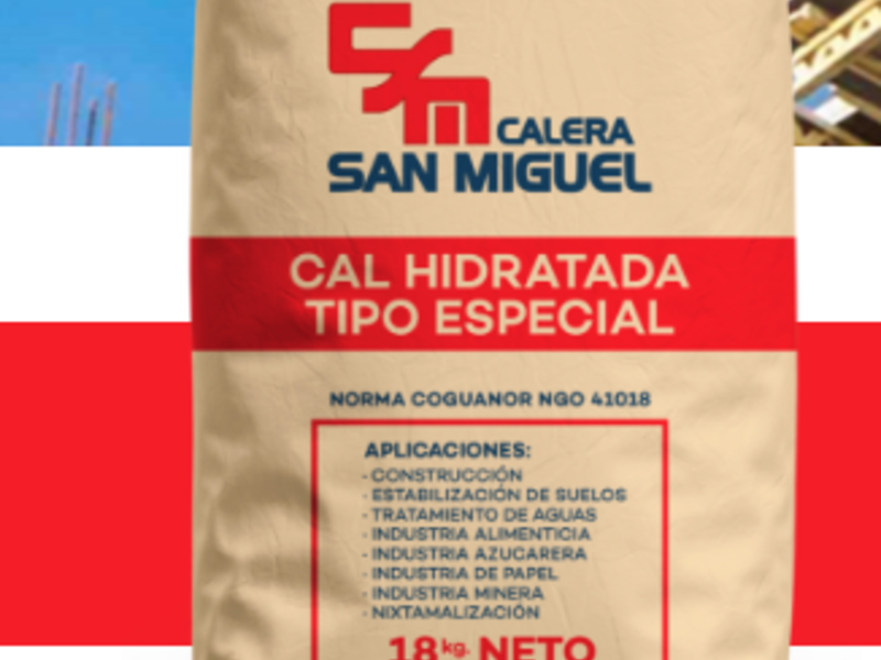 CAL HIDRATADA TIPO ESPECIAL en guatemala