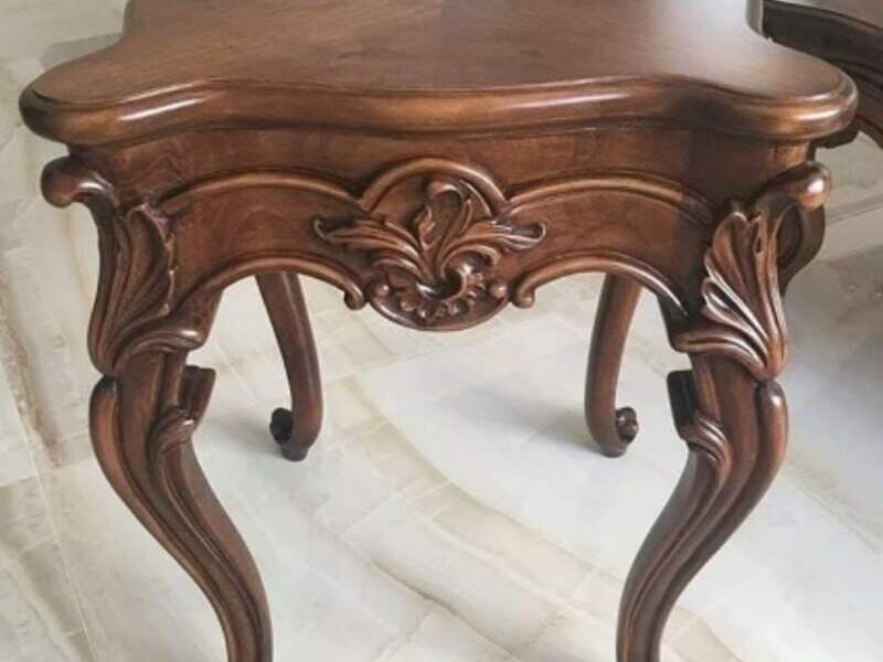 mesa de centro de madera fina en amatitlán
