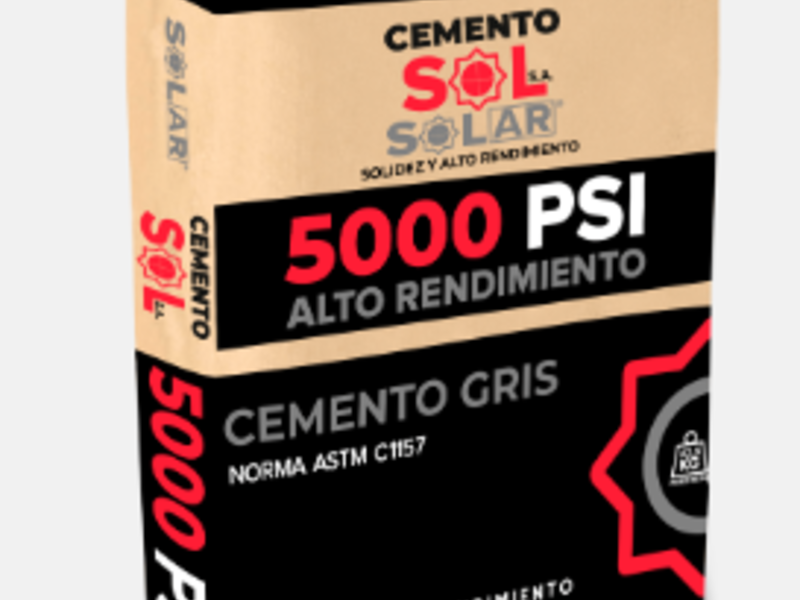 Cemento de uso general 5000 PSI Guatemala