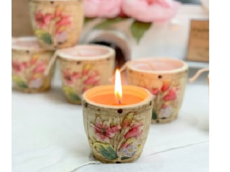 Vela Decorativa Lirio Guatemala