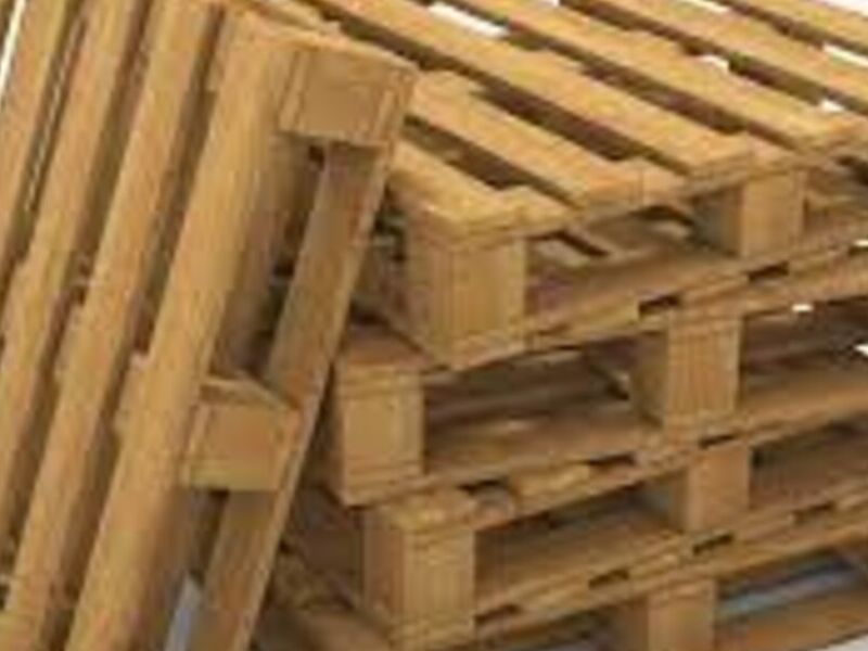 Perchero de pared de madera de palet reciclada y madera flotante -   México