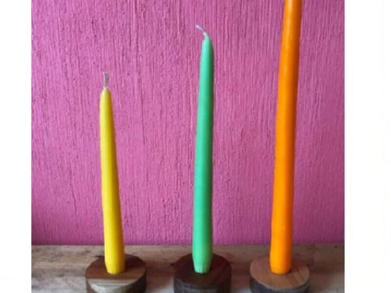 Vela Decorativa Lisa Guatemala 