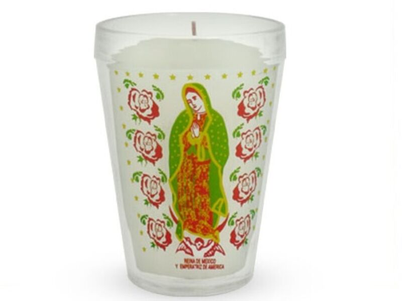 Vela Decorativa Vaso Religioso Guatemala 