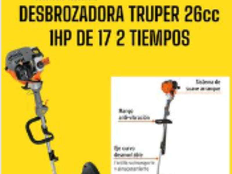 Desbrozadora Truper 1HP Guatemala