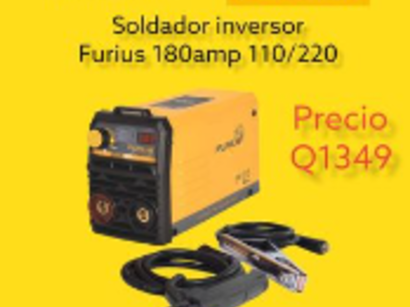 Soldador inversor 180 amp Guatemala