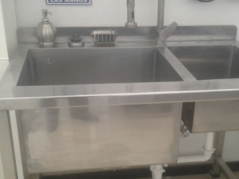 Lavadero Industrial acero Inox Sacatepéquez