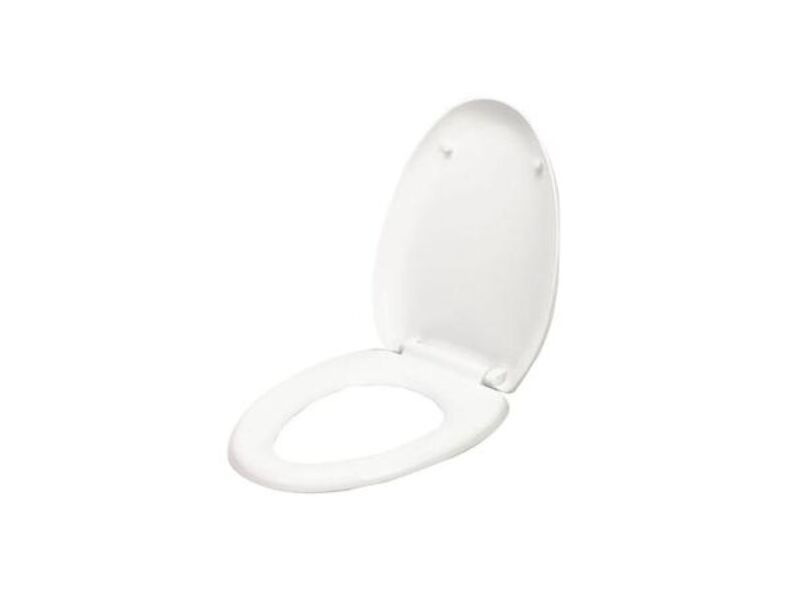 ASIENTO PARA SANITARIO ELONGADO BLANCO