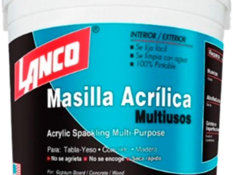 MASILLA ACRILICA LANCO SALAMÁ