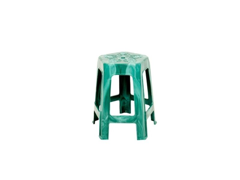 Banco 5 patas v/colors 45x45x48 Megaplast