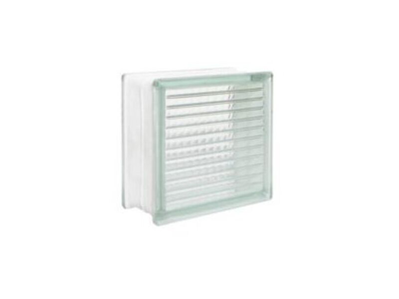 BLOCK VIDRIO 19X19X9.5 CM LINEA/CANAL C6