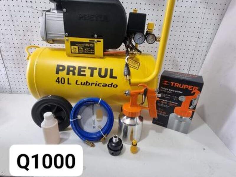 COMPRESOR PRETUL EN OFERTA DE 40 LTS