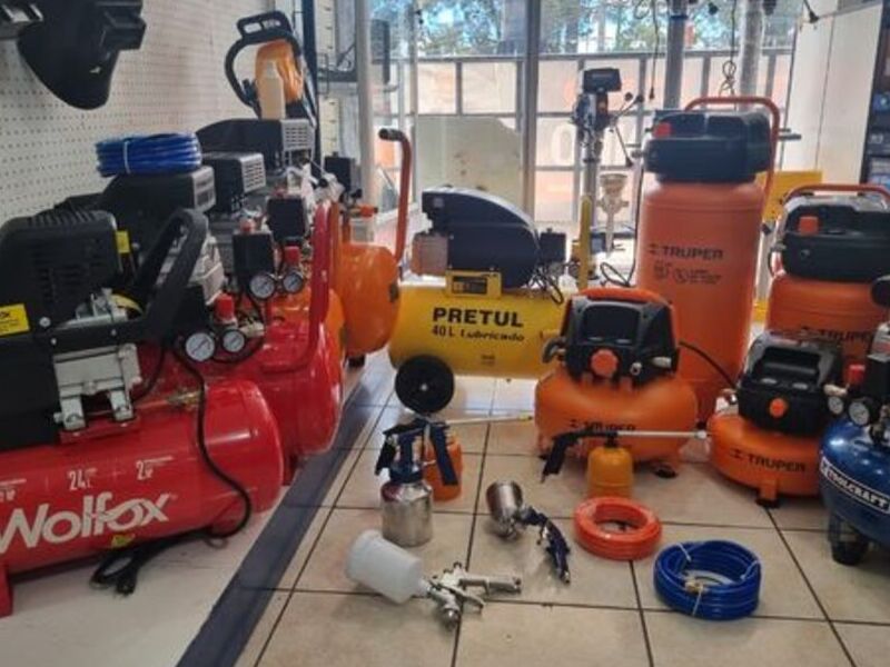 Compresor Truper vertical de 12 litros 1200 