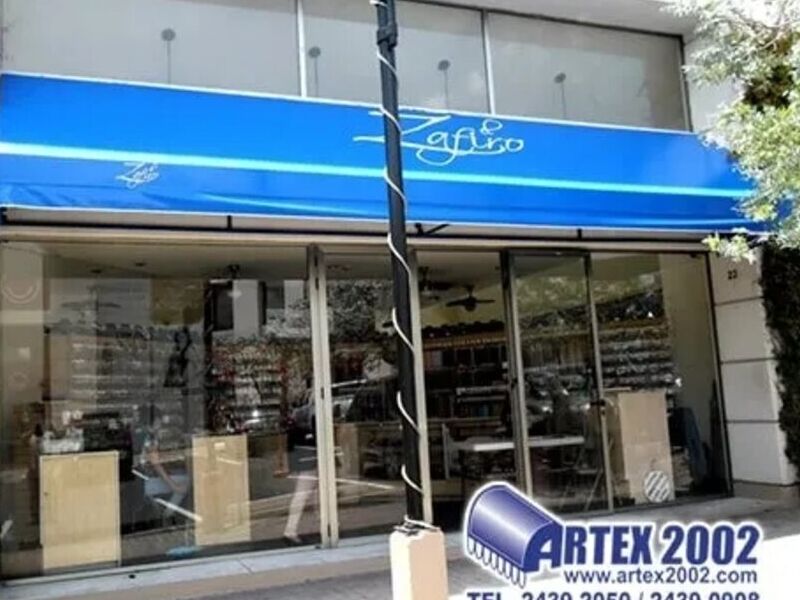 Toldo Recto con Adhesivo Artex Guatemala