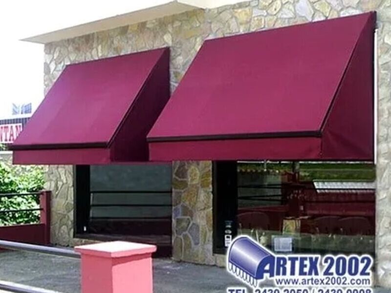 Toldo Recto con Tela de Mascril Artex Mixco