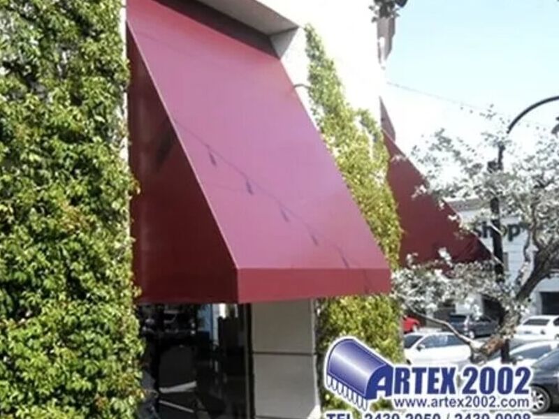 Toldo Curvo de lona Vínilica Artex Guatemala