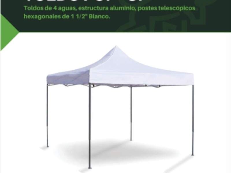 Toldo Pop-Up Lonas Segovia Guatemala