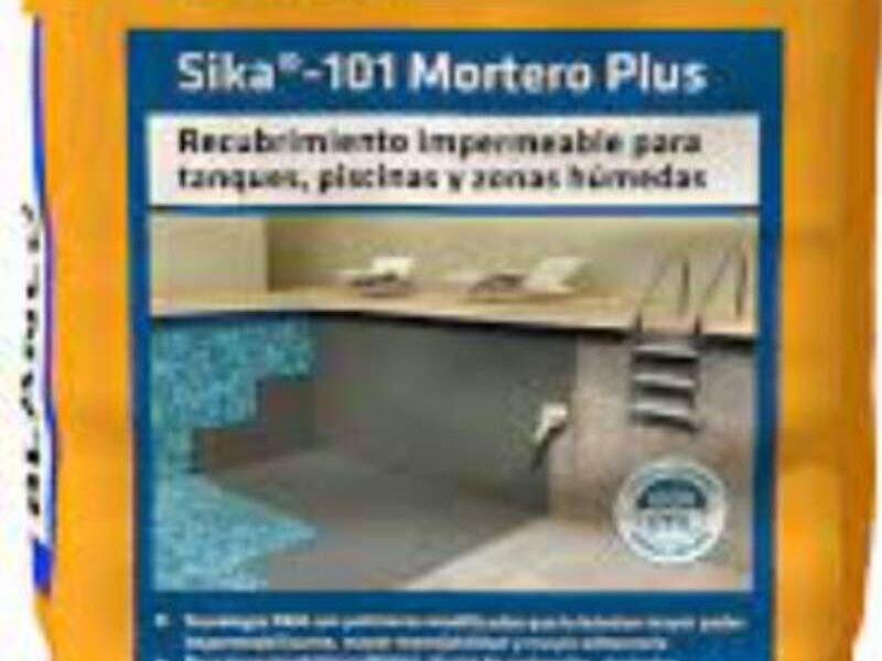 Morteros para piscina Guatemala Sika 