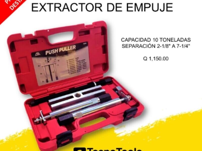 Extractor Empuje Tecnotools Guatemala